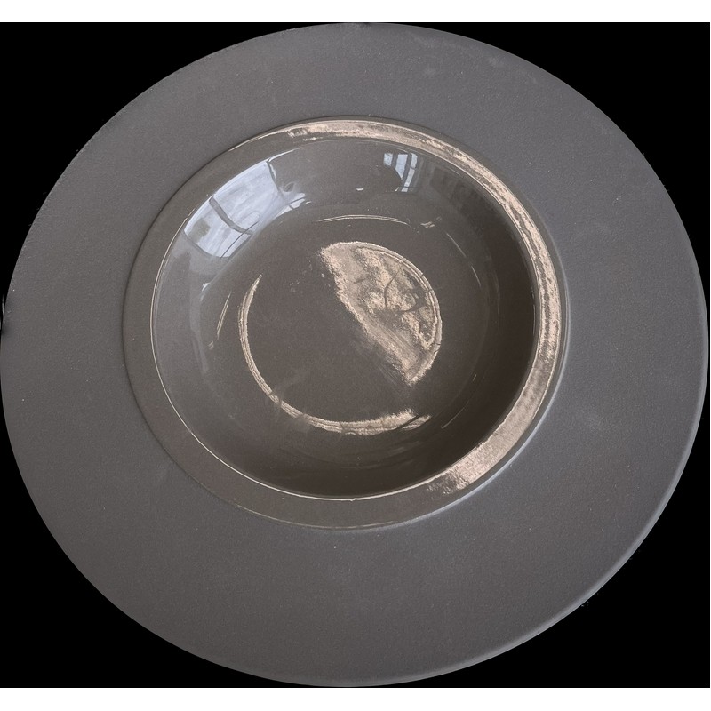 PIATTO FONDO GOURMET CM. 26 BAHIA BASALTE TORTORA DEGRENNE