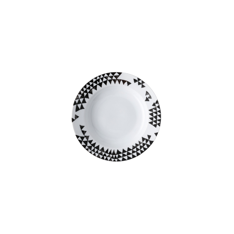 Piatto fondo Rosenthal Magic Garden Black seeds cm 23