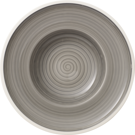 Piatto fondo Villeroy & Boch Manufacture gris cm 22