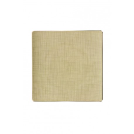 Piatto piano quadrato Rosenthal Mesh cream cm 31