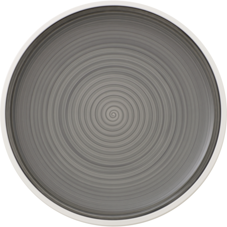 Piatto piano Villeroy & Boch Manufacture Gris cm 27