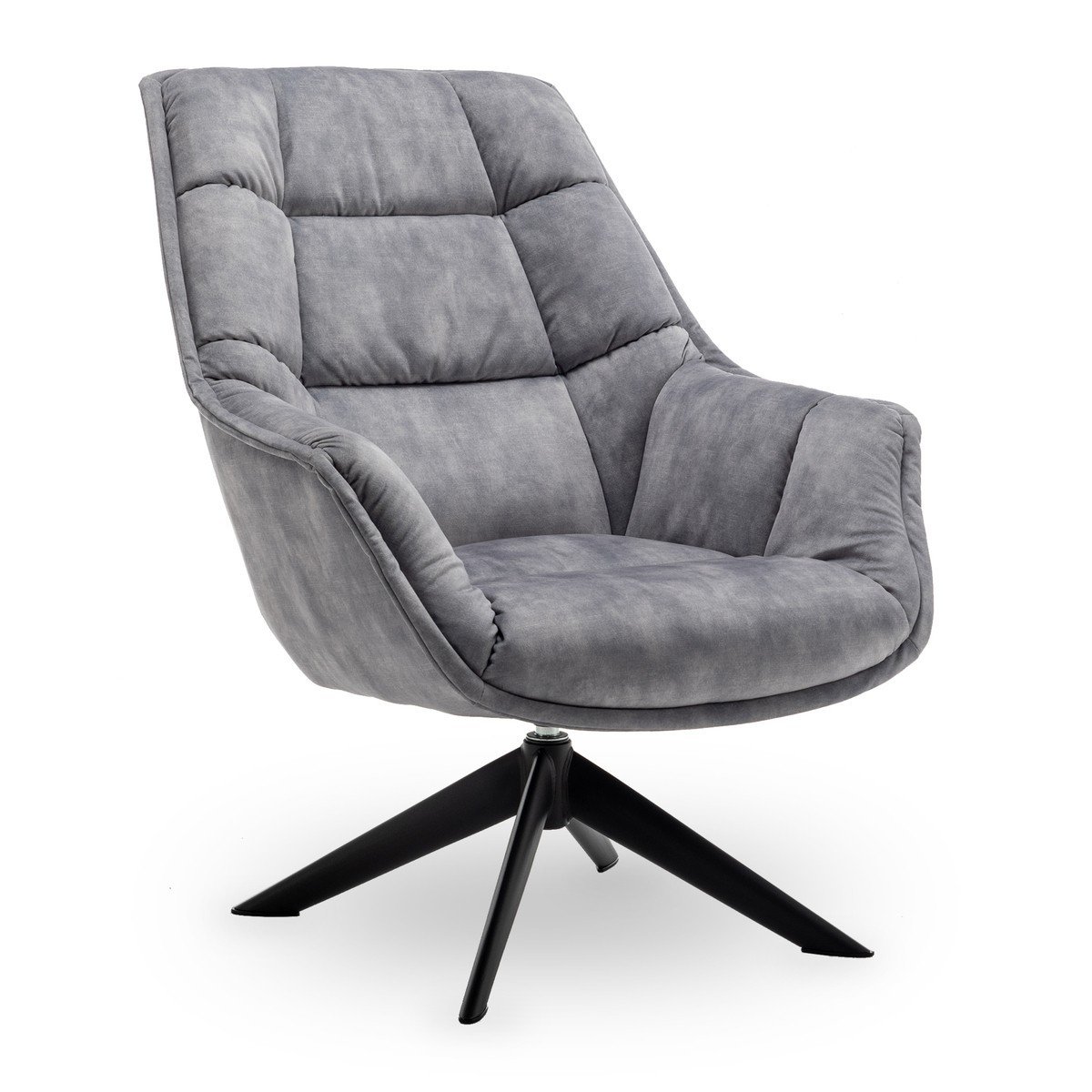 Poltrona da soggiorno grigia L98 cm - VOLTER