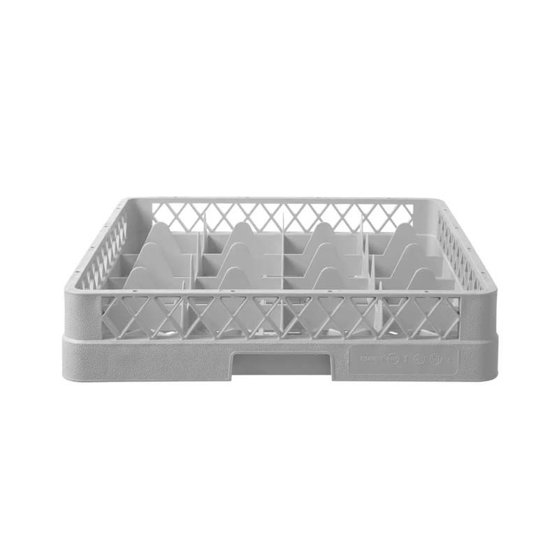 Cestello per lavastoviglie per bicchieri - 16 scomparti - cm. 50x50x10,4H