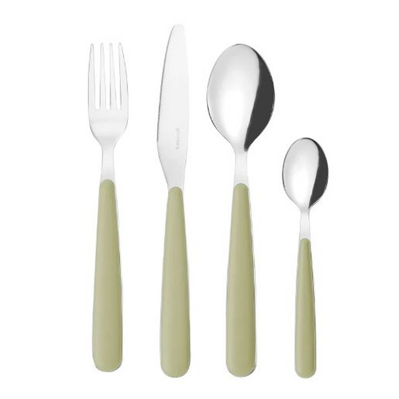 POP SERVIZIO POSATE 24 PEZZI VERDE ALGA GUZZINI