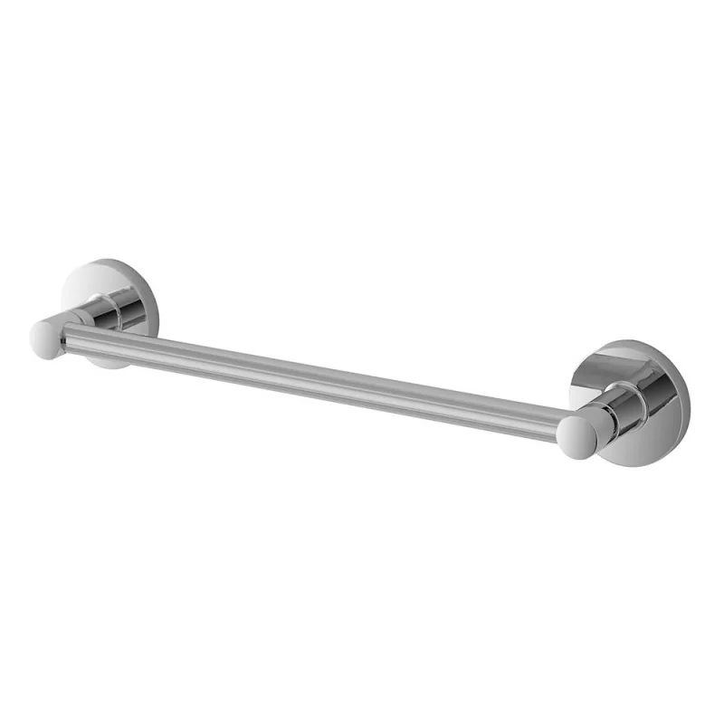 Porta asciugamani a muro 35 cm in metallo cromato Sprint