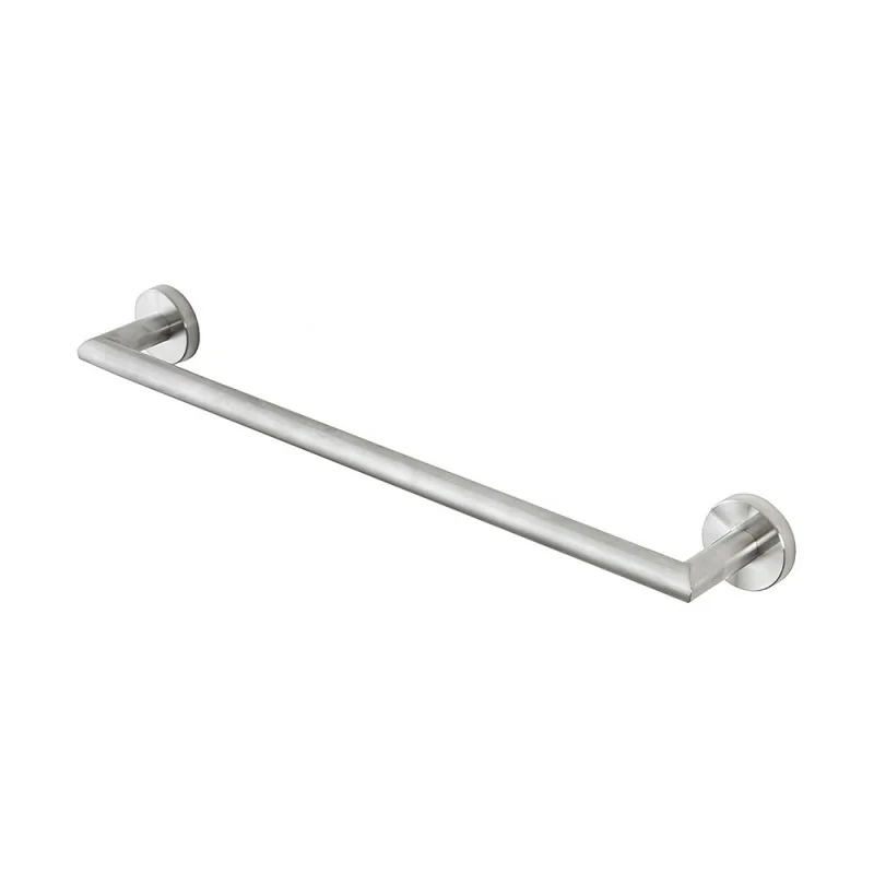 Porta asciugamani a muro 50 cm in acciaio inox satinato Galassia