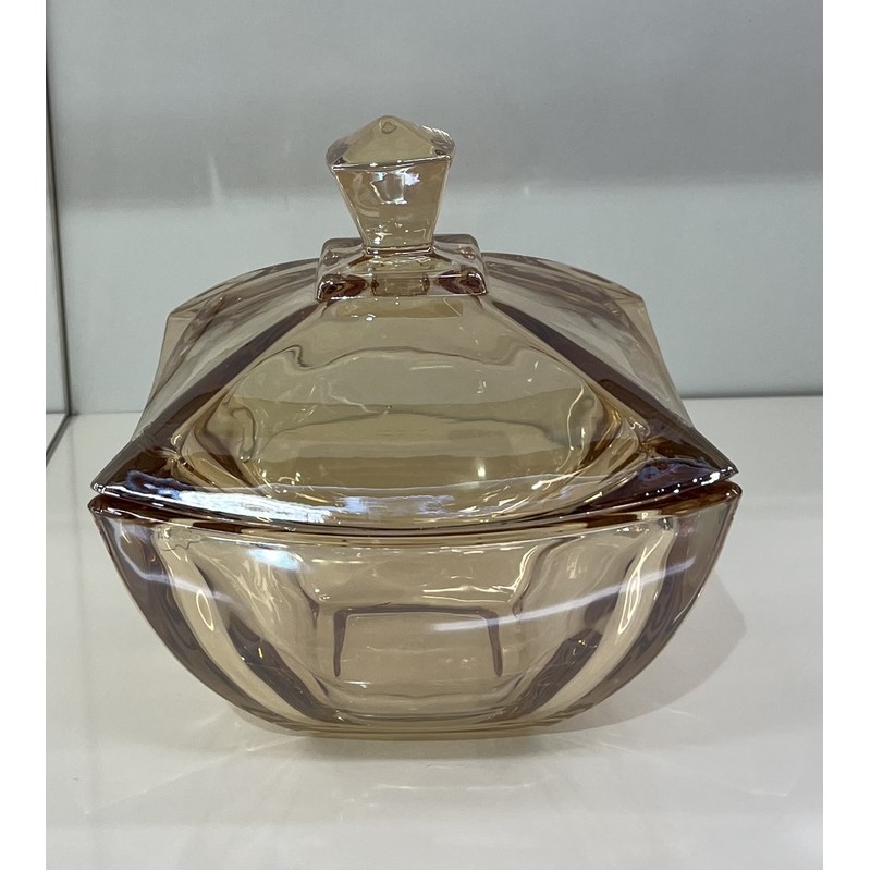 PORTA BONBON GRANDE AMBRA 15X15X16 CM. EMO'