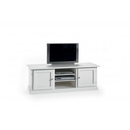 PORTA TV IN LEGNO COLORE BIANCO L 160 P 46 H 55
