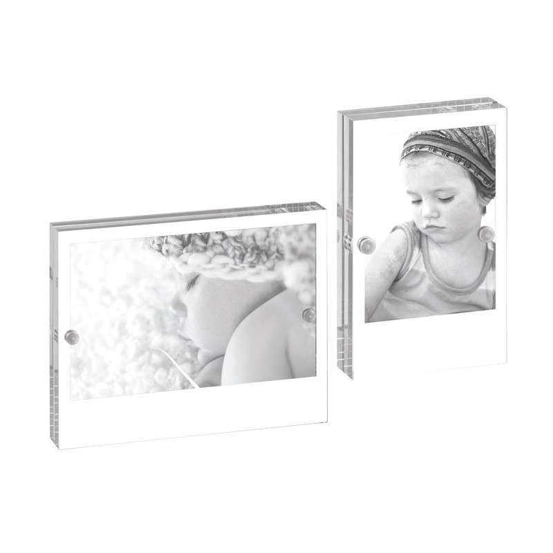 PORTAFOTO 10X25 IN ACRILICO TRASPARENTE MASCAGNI