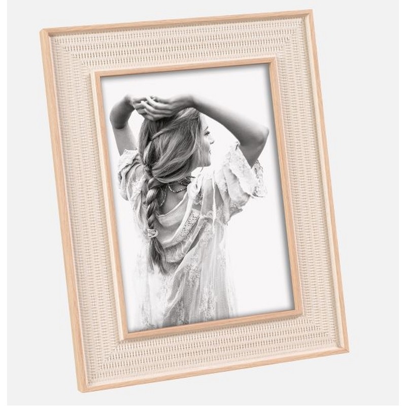 PORTAFOTO 13X18 CM. BIANCO IN PS RICICLATO MASCAGNI