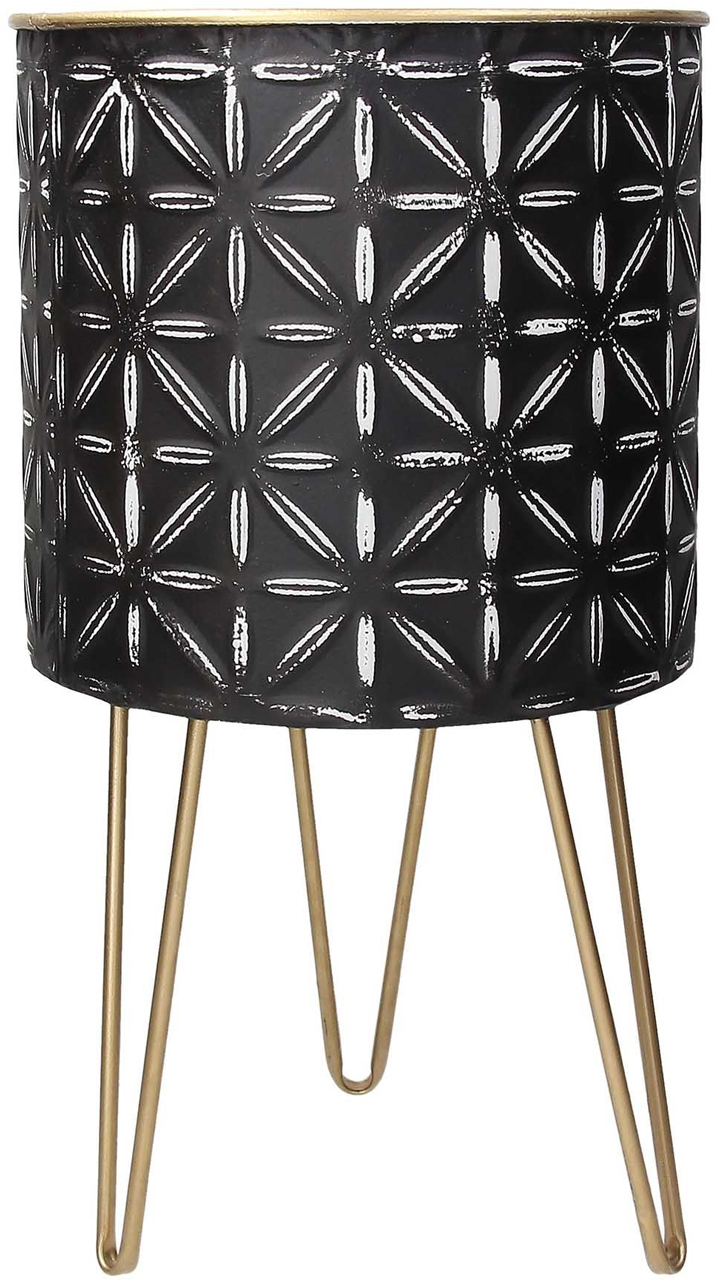 Portavaso Grande in Metallo cm 43 h