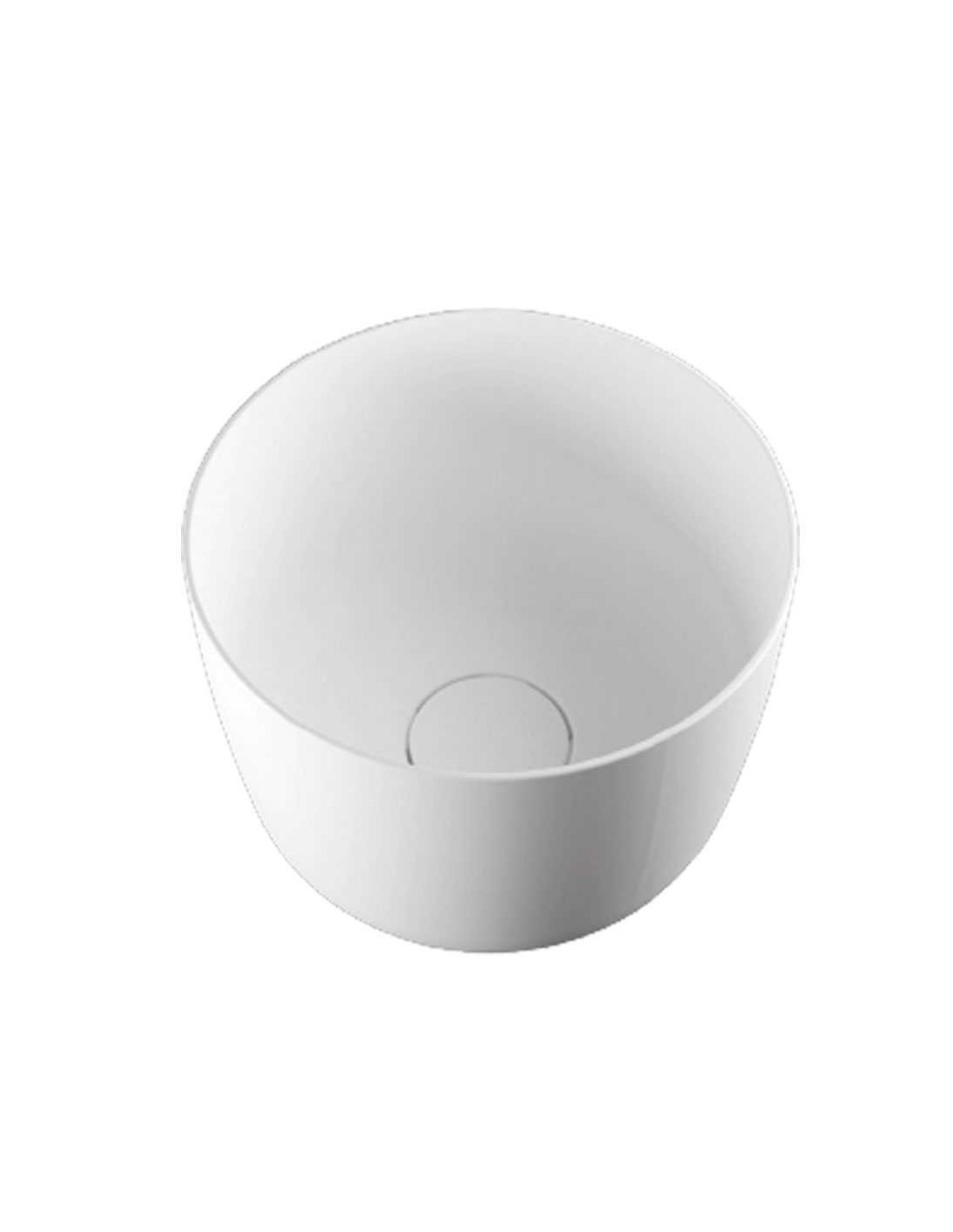 Relax design - Lavabo appoggio in solid surface Bonzo C1 diametro 42 cm