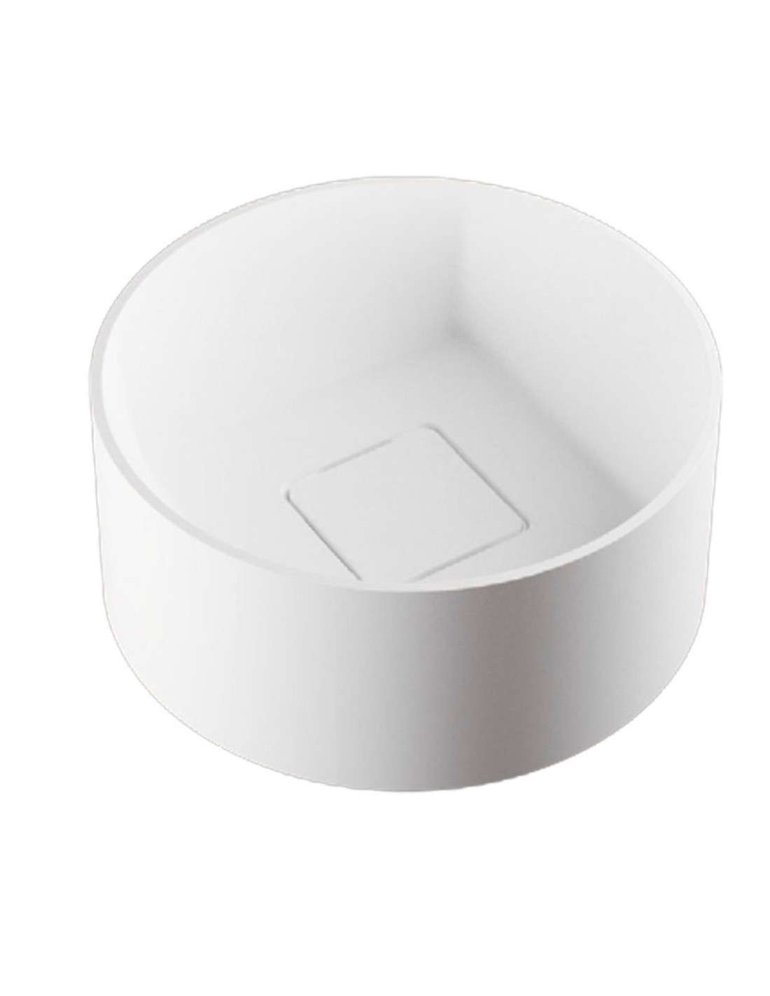 Relax design - Lavabo appoggio in solid surface C - Square