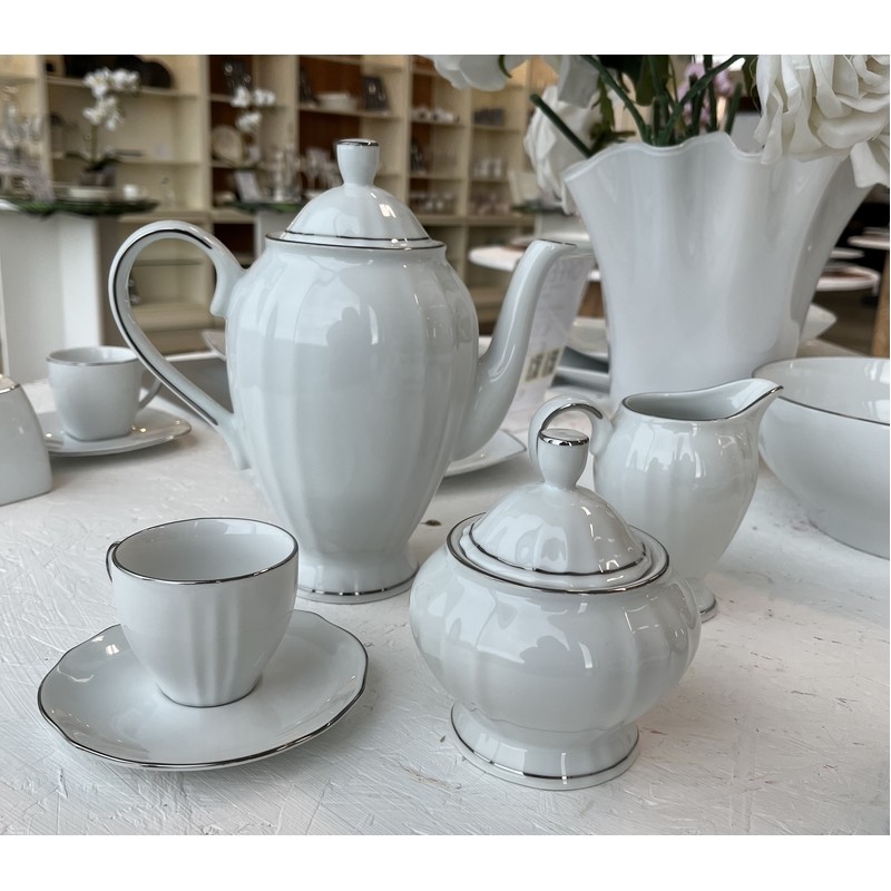 REYNA FILO PLATINO SERVIZIO CAFFE' 15 PZ FADE