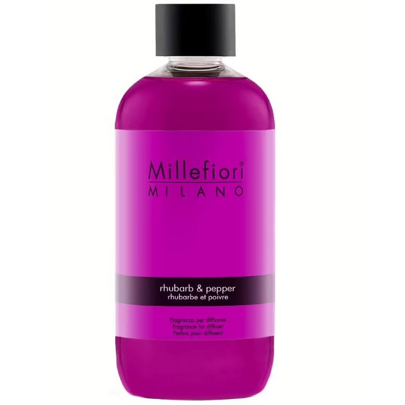 RICARICA DIFFUSORE A STICK 250 ML RHUBARB & PEPPER MILLEFIORI MILANO