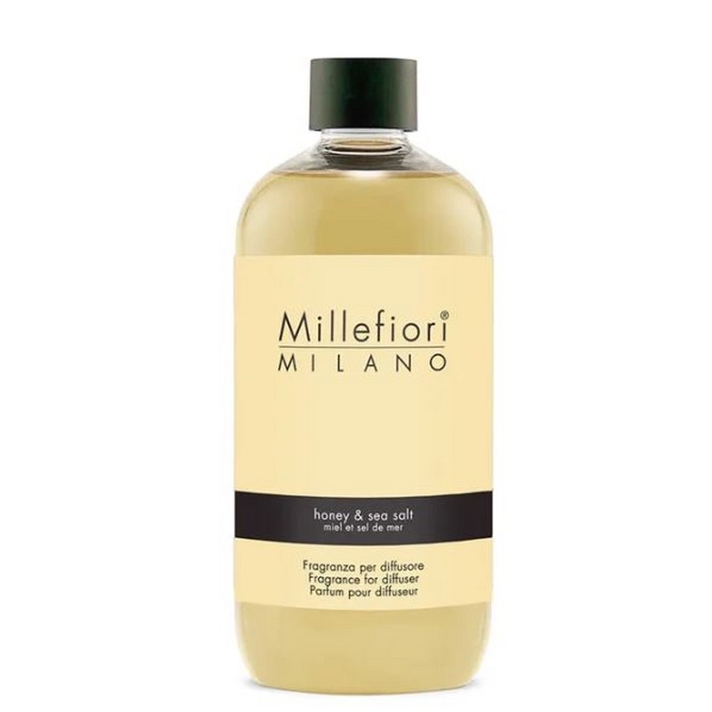 RICARICA DIFFUSORE A STICK 500 ML HONEY & SEA SALT MILLEFIORI MILANO