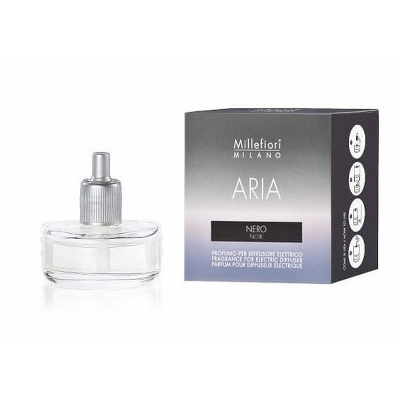 RICARICA DIFFUSORE ELETTRICO "ARIA" NERO MILLEFIORI MILANO