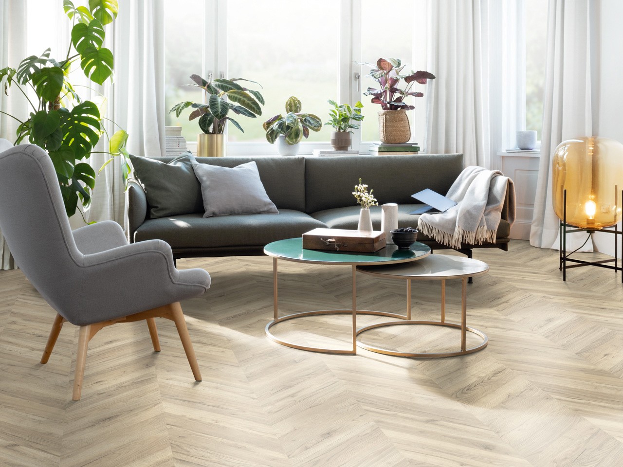 Pavimento Laminato Rillington Chiaro AC4-73439