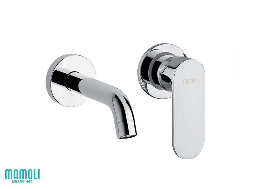 Miscelatore per Lavabo a Muro Sadler Monocomando Cromo-59735