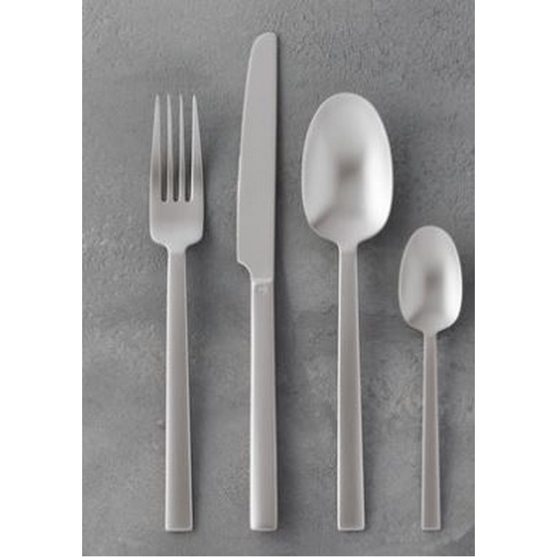 SAMBONET NEUTRA ANTIQUE SERVIZIO DI POSATE DA TAVOLA 24 PZ MONOBLOCCO INOX