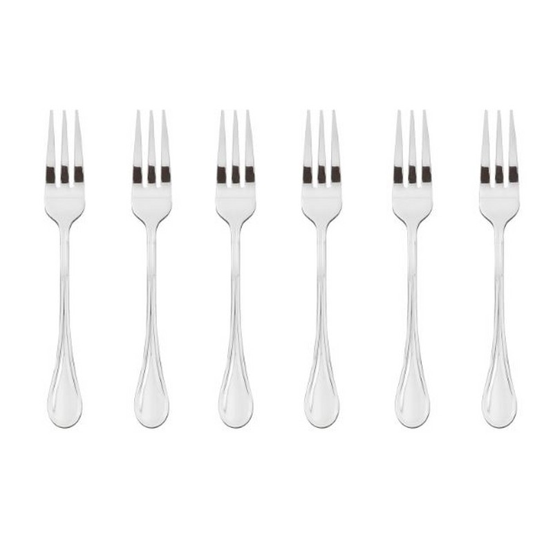 SAMBONET ROYAL SET 6 FORCHETTE DOLCE MONOBLOCCO INOX