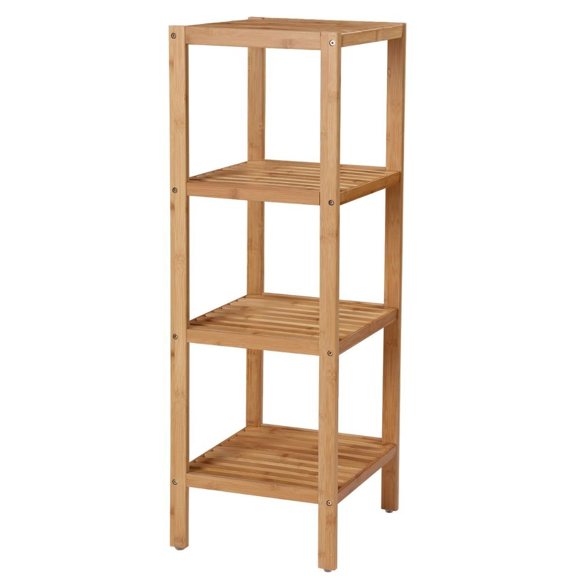 Scaffale da bagno con 4 ripiani - H96 cm