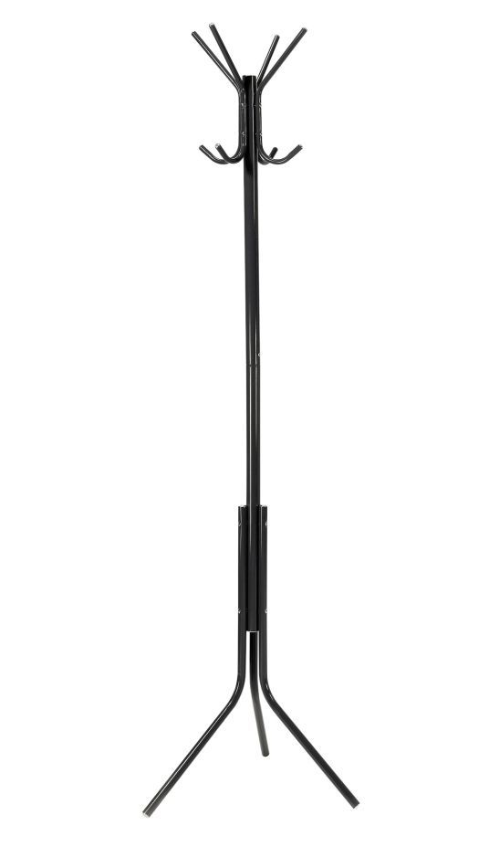 Appendiabiti Madina 06, colore: nero - Dimensioni: 170 x 46 x 46 cm (A x L x P)