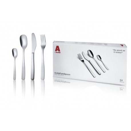 Servizio posate Alessi Knifeforkspoon 24 pezzi