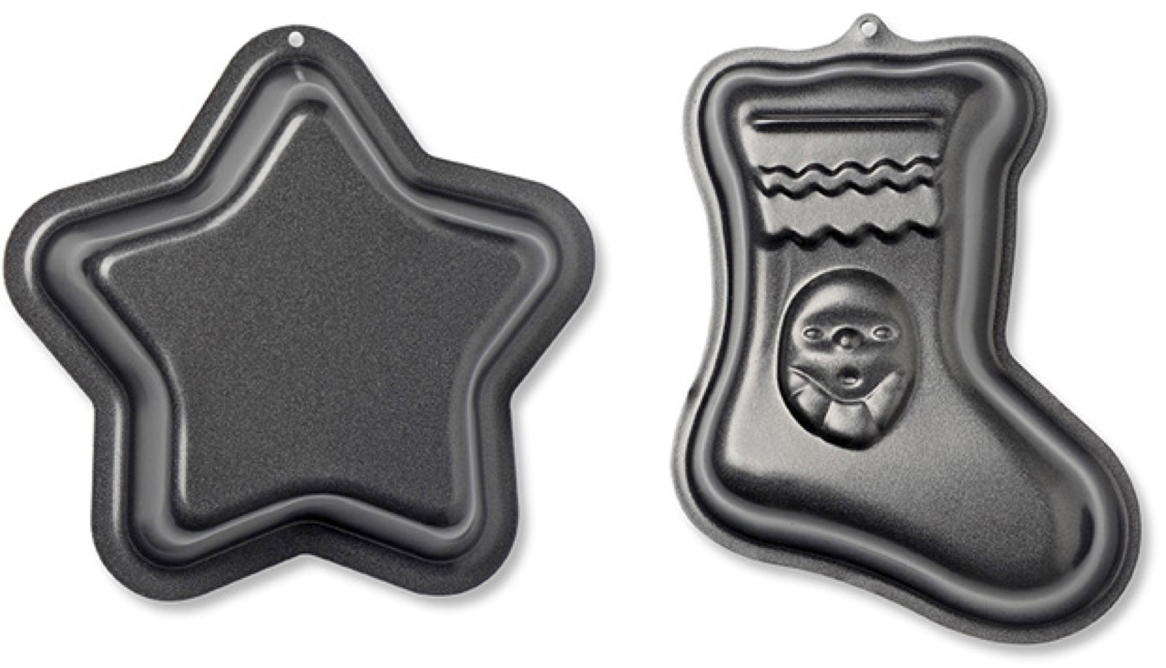 Set 2 Stampi Calza e Stella