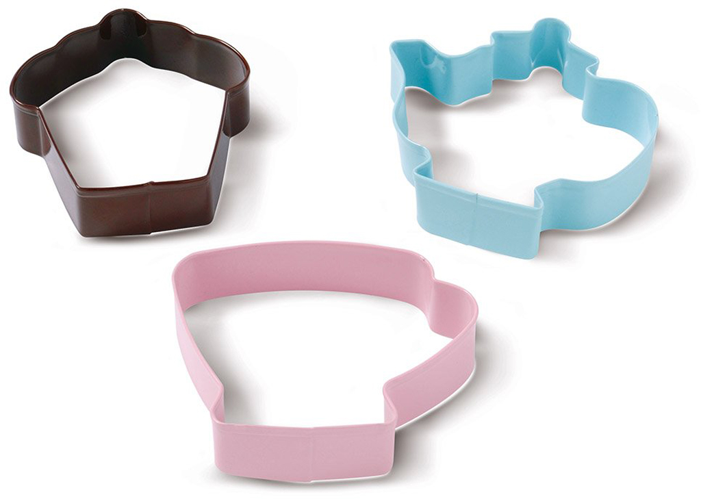 Set 3 tagliabiscotti A Tema Thè