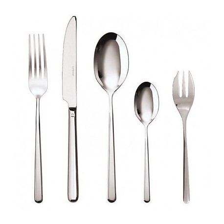 Set 30 posate Sambonet Linear in acciaio