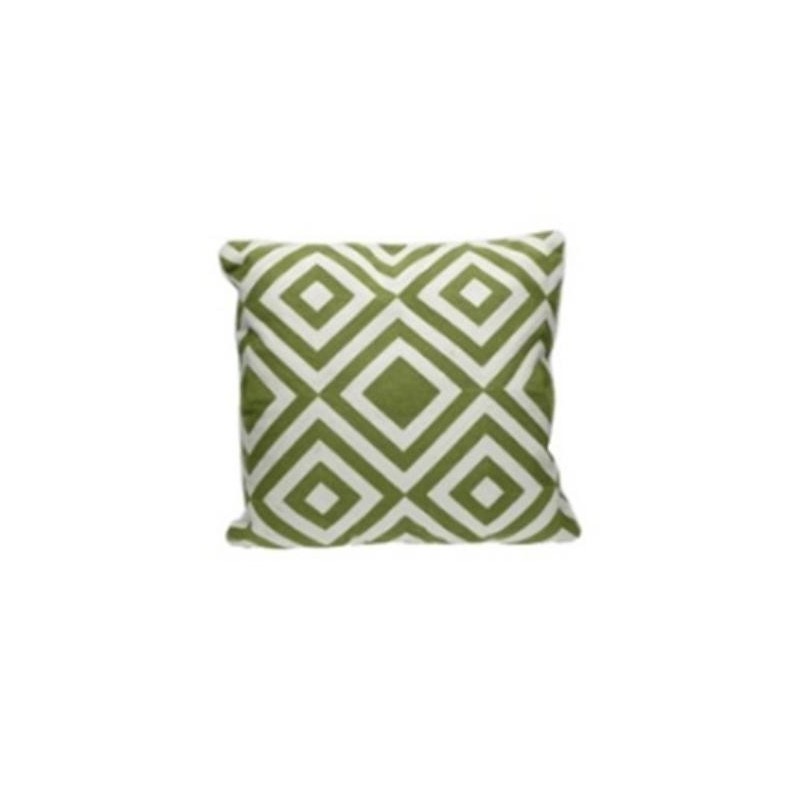 SOFFICE CUSCINO GEOMETRIA VERDE 45X45 CM RITUALI DOMESTICI
