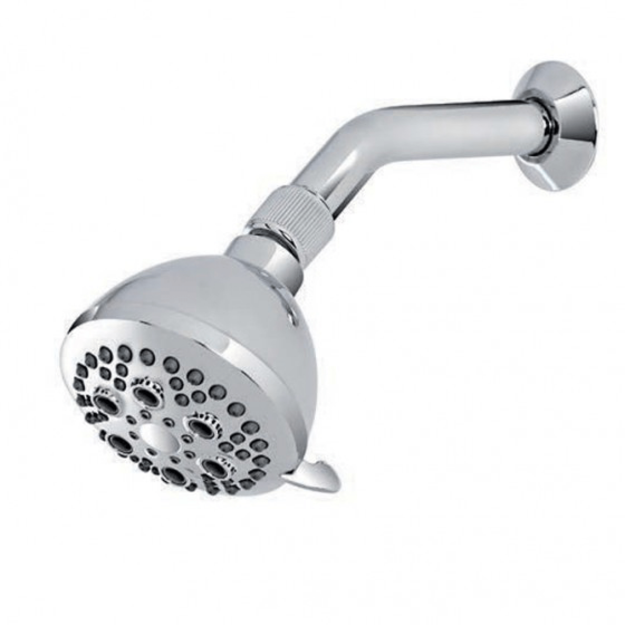 Soffione Doccia Tondo 9 Cm e Braccio 14,5 Cm Feridras "Hidra" Cromo Lucido