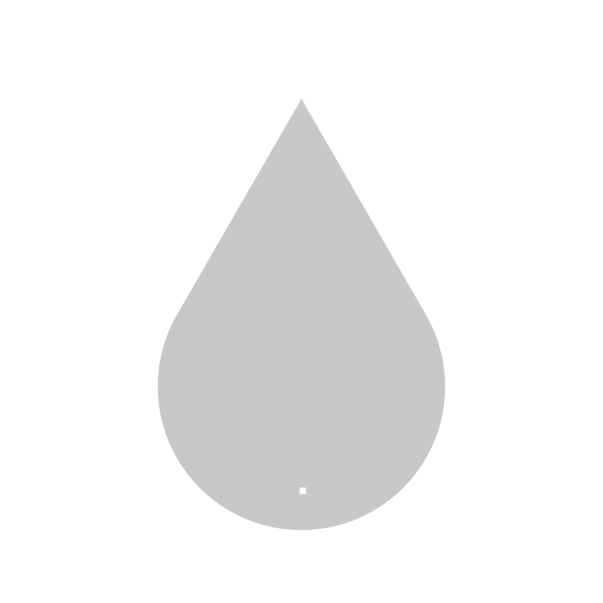 Specchio a Goccia 80x120 Retroilluminato Savini Due