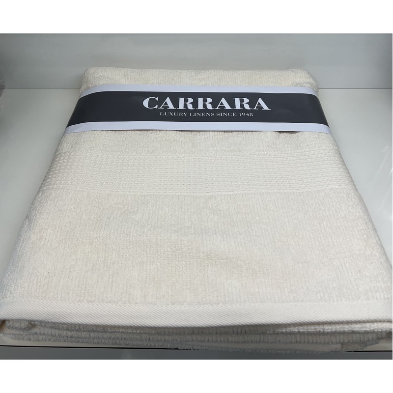 STRIPES TELO BAGNO ECRU 100X150 CM. CARRARA