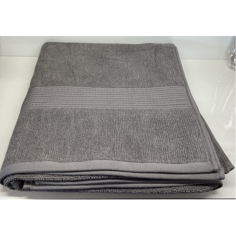 STRIPES TELO BAGNO GREY 100X150 CM. CARRARA