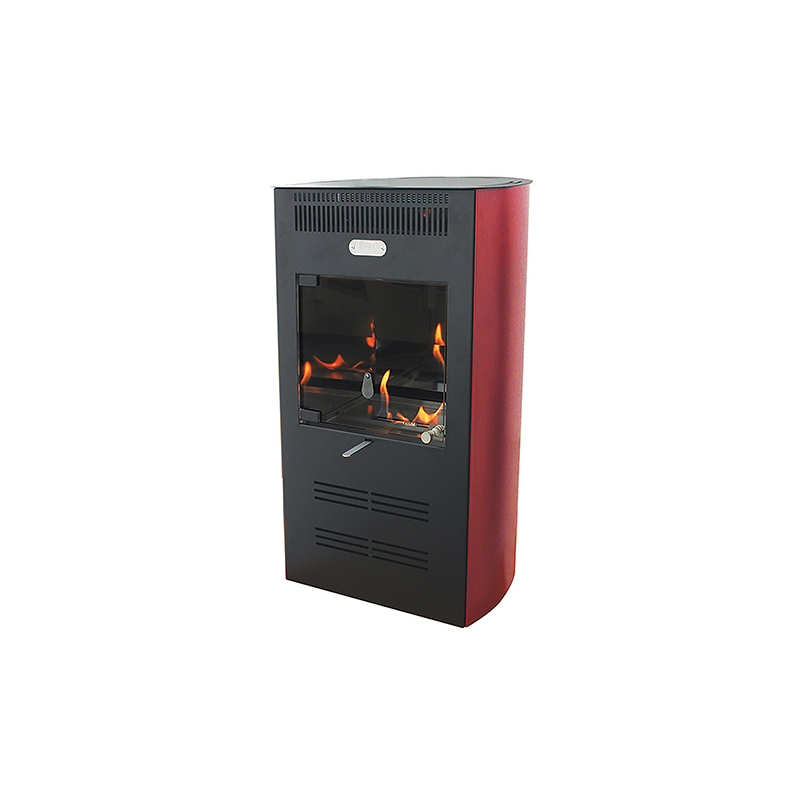 Stufa 3000W a Bioetanolo ventilata 3 velocità Ruby Elegance Bordeaux