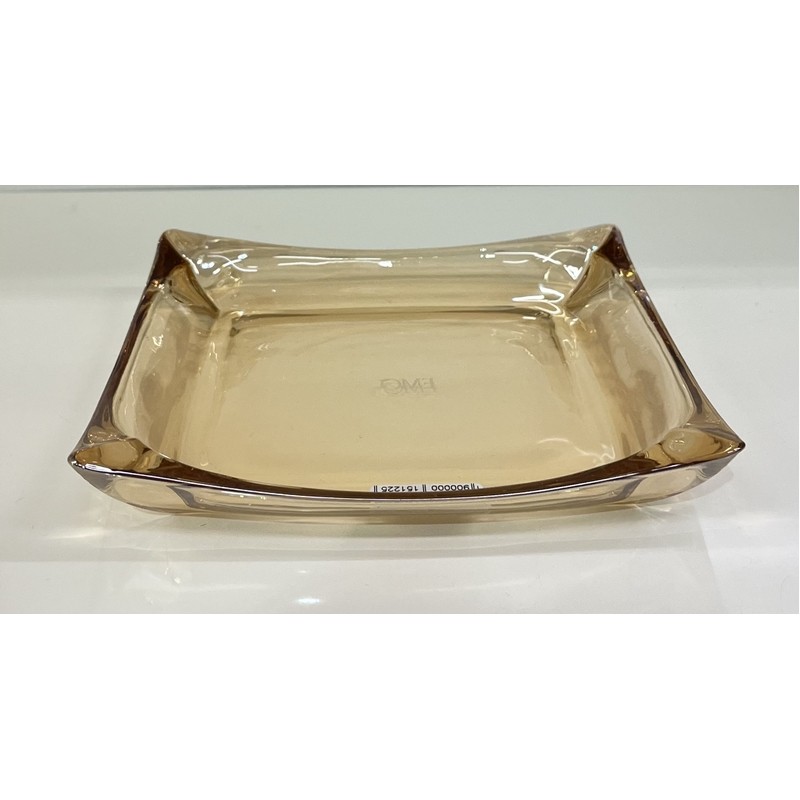 SVUOTATASCHE PIANO AMBRA 16,5X16,5X2 CM. EMO'