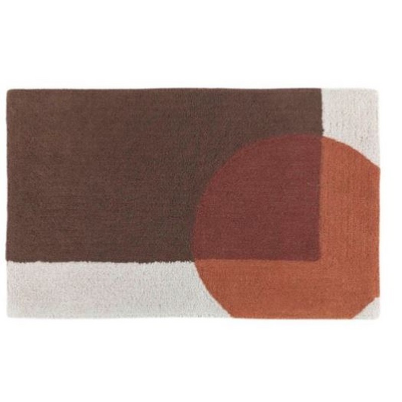 TANGERI TAPPETO BAGNO 50X80 CM. BROWN CARRARA