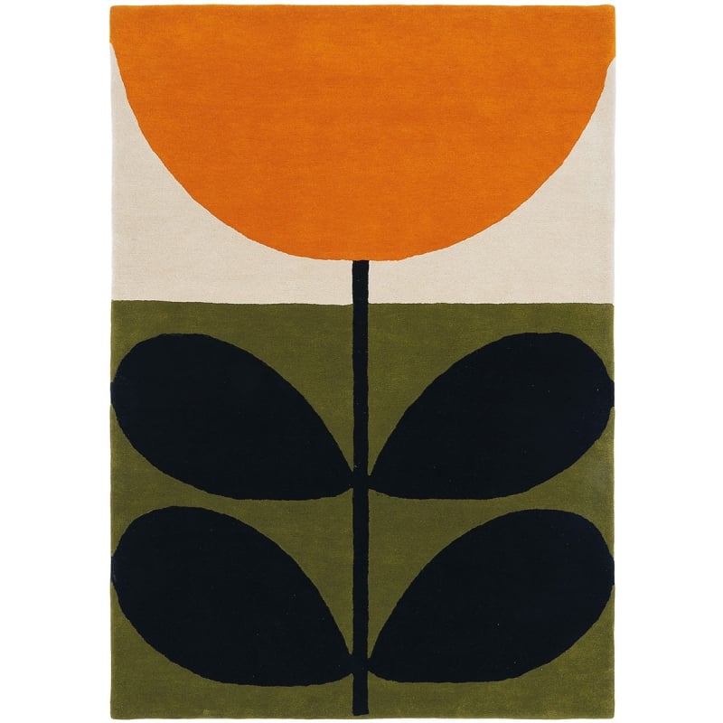 Tappeti Stem Black Orla Kiely
