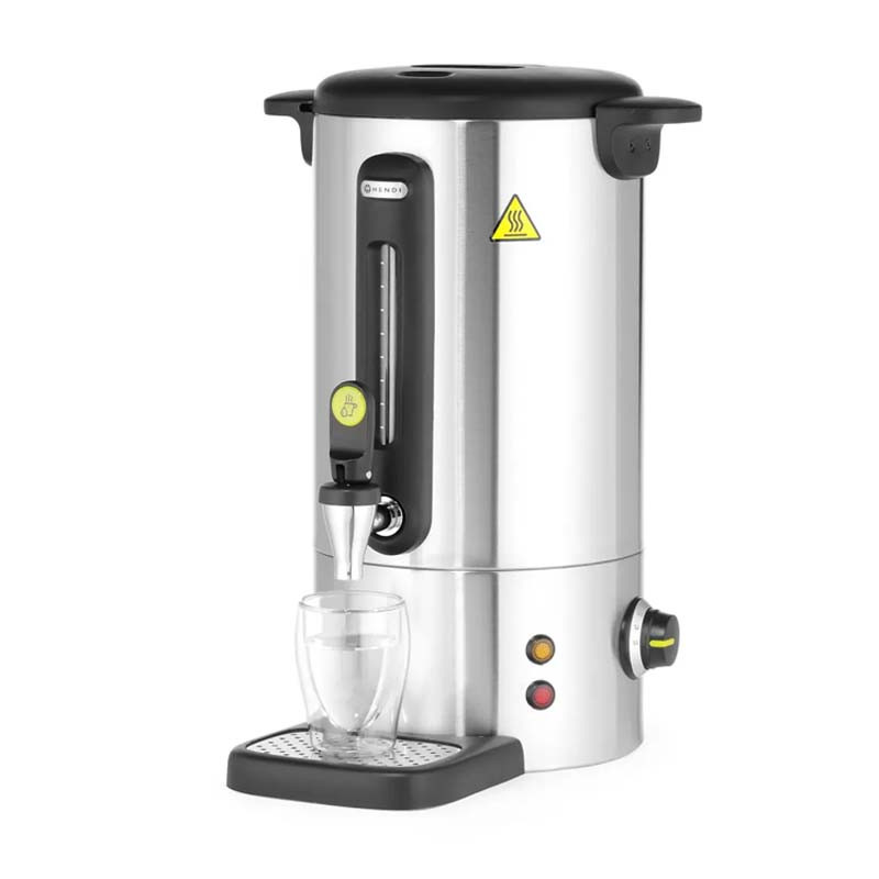 Bollitore per bevande calde. Contenitore in acciaio inox – Capacità Lt. 9 - Watt 950