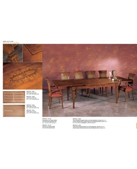 TAVOLO legno massello di noce vari dimensioni vari colori