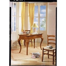 TAVOLO SCRITTOIO LEGNO MASSELLO