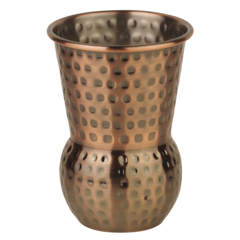 TAZZA MOSCOW MULE 355 ML INOX COLOR RAME MARTELLATO ANTIQUE PADERNO