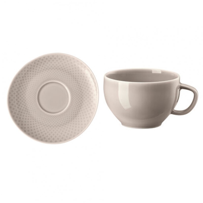 Tazza te con piatto Junto soft shell Rosenthal