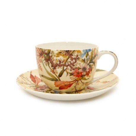Tazza te con piatto Maxwell & Williams cashmere cottage blossom