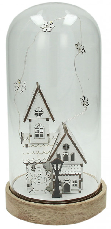 Teca Casa E Pupazzo Di Neve