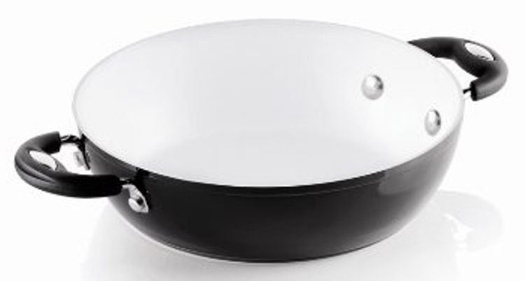 Tegame cm 24 Black Line ceramica