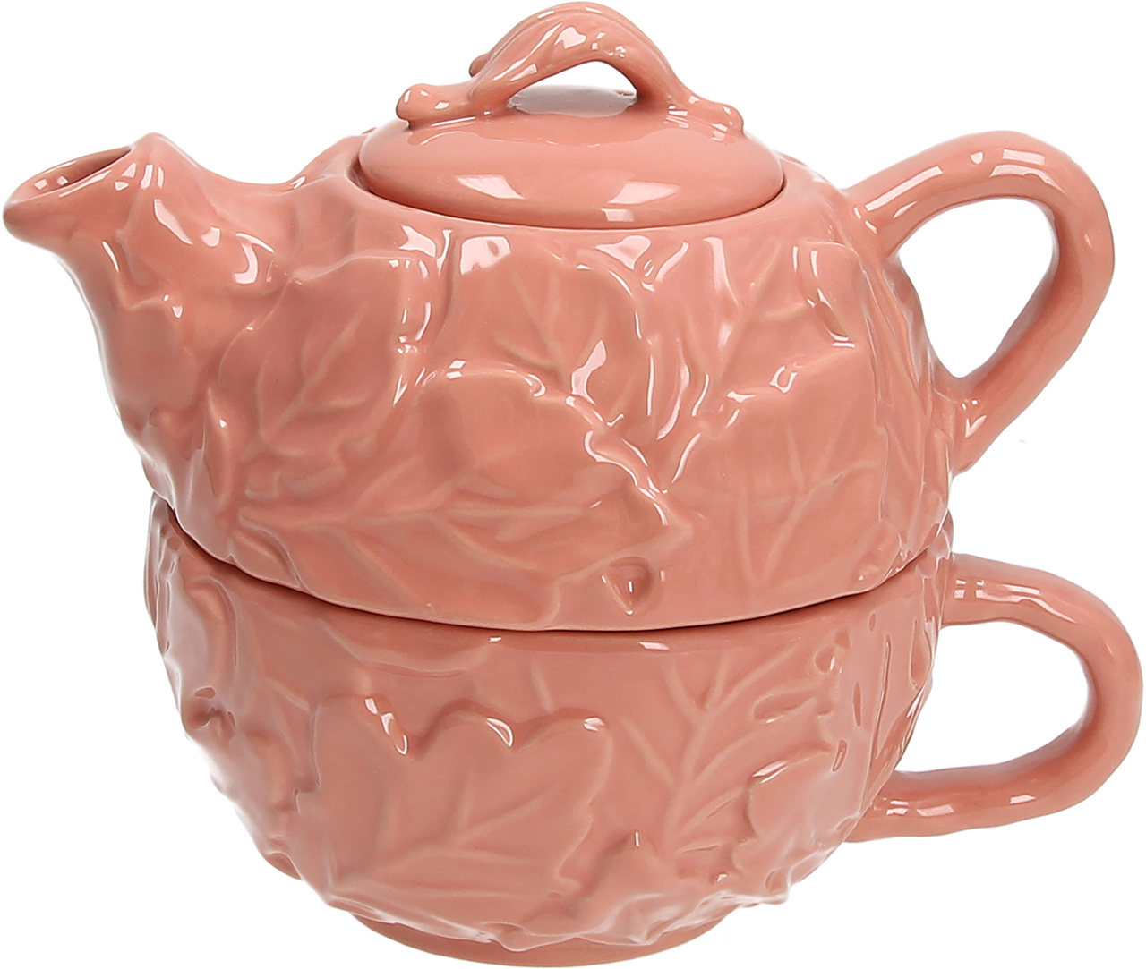 Teiera Tea For One 300 Cc Rosa Pesca