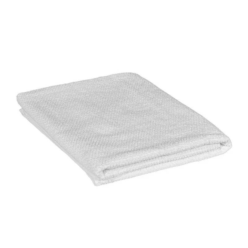 Telo bagno per doccia 90x140 cm bianco in cotone 100%